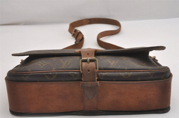 Authentic Louis Vuitton Monogram Cartouchiere GM Shoulder Bag Old Model 2493I