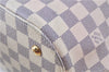 Authentic Louis Vuitton Damier Azur Galliera N41579 2Way Shoulder Hand Bag 2494B