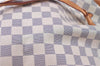 Authentic Louis Vuitton Damier Azur Galliera N41579 2Way Shoulder Hand Bag 2494B