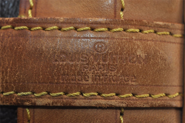 Authentic Louis Vuitton Monogram Noe Shoulder Drawstring Bag M42224 LV 2495I