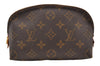 Authentic Louis Vuitton Monogram Pochette Cosmetic Pouch M47515 LV 2496I
