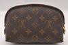 Authentic Louis Vuitton Monogram Pochette Cosmetic Pouch M47515 LV 2496I