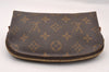 Authentic Louis Vuitton Monogram Pochette Cosmetic Pouch M47515 LV 2496I