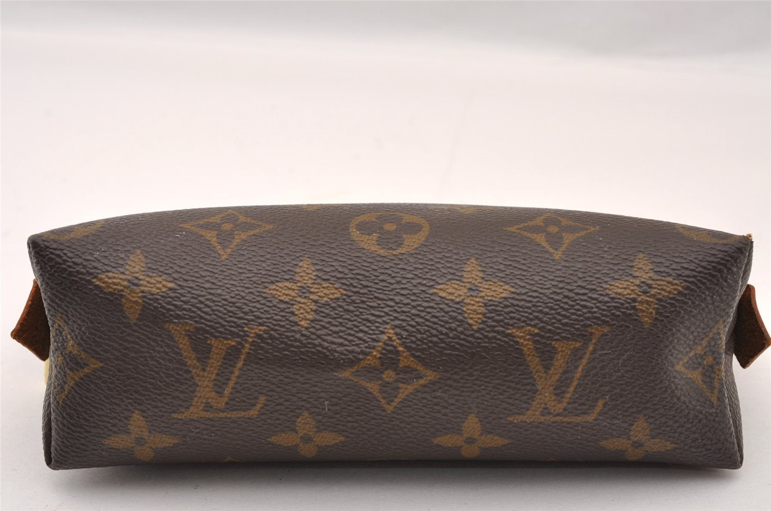 Authentic Louis Vuitton Monogram Pochette Cosmetic Pouch M47515 LV 2496I