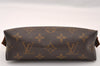 Authentic Louis Vuitton Monogram Pochette Cosmetic Pouch M47515 LV 2496I