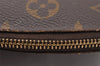 Authentic Louis Vuitton Monogram Pochette Cosmetic Pouch M47515 LV 2496I