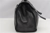 Authentic YVES SAINT LAURENT Muse Two Shoulder Bag Leather 229680 Black 2497F