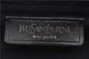 Authentic YVES SAINT LAURENT Muse Two Shoulder Bag Leather 229680 Black 2497F