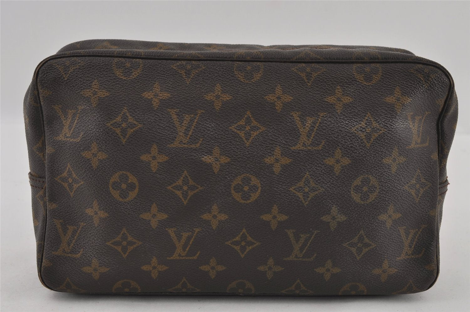 Auth Louis Vuitton Monogram Trousse Toilette 28 Clutch Bag M47522 Junk 2497I