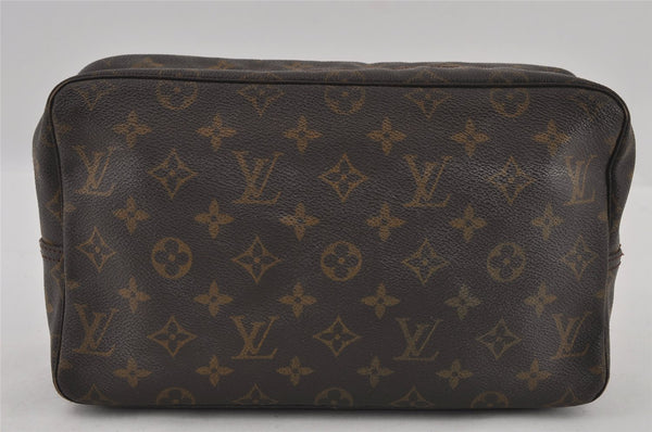 Auth Louis Vuitton Monogram Trousse Toilette 28 Clutch Bag M47522 Junk 2497I