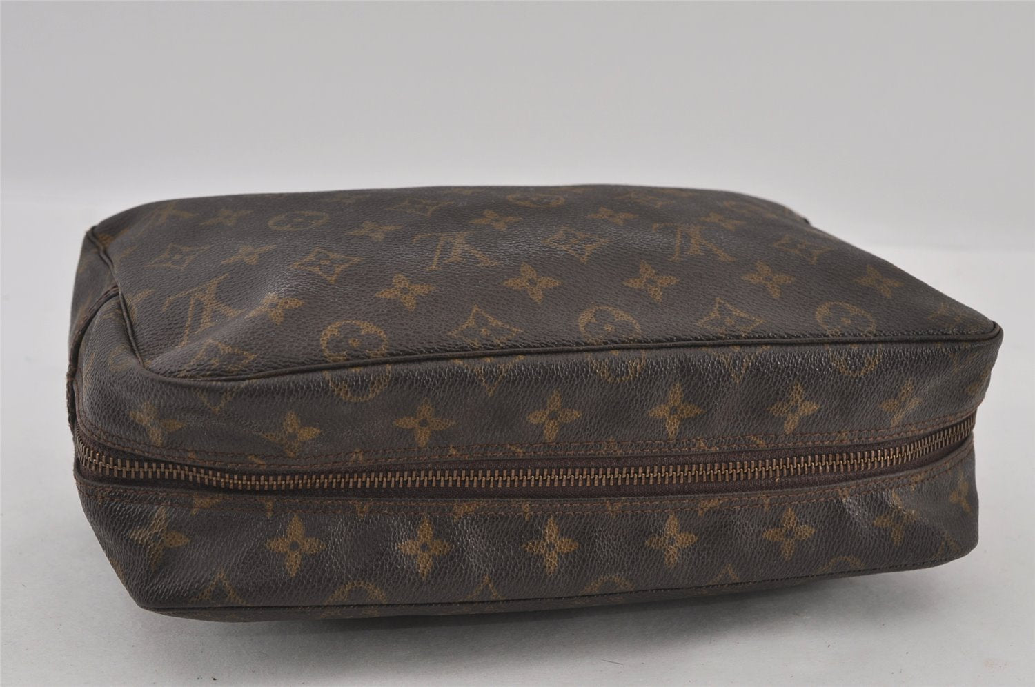 Auth Louis Vuitton Monogram Trousse Toilette 28 Clutch Bag M47522 Junk 2497I