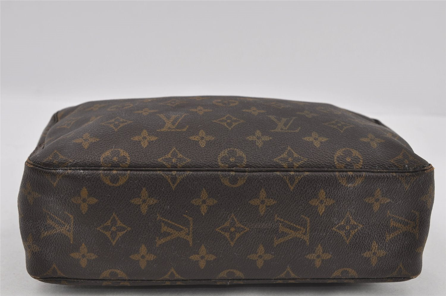 Auth Louis Vuitton Monogram Trousse Toilette 28 Clutch Bag M47522 Junk 2497I