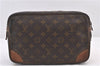 Authentic Louis Vuitton Monogram Compiegne 28 Clutch Hand Bag M51845 LV 2498D