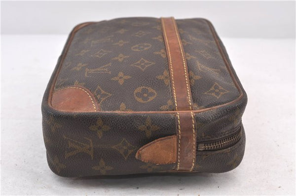 Authentic Louis Vuitton Monogram Compiegne 28 Clutch Hand Bag M51845 LV 2498D