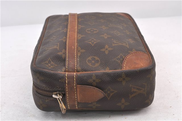 Authentic Louis Vuitton Monogram Compiegne 28 Clutch Hand Bag M51845 LV 2498D