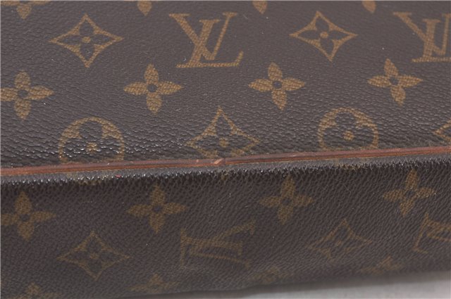 Authentic Louis Vuitton Monogram Compiegne 28 Clutch Hand Bag M51845 LV 2498D