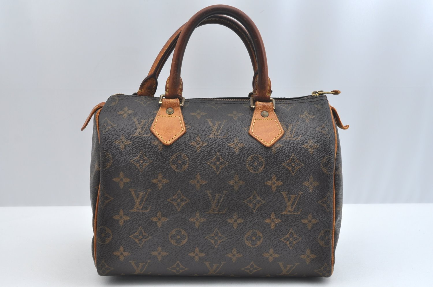 Authentic Louis Vuitton Monogram Speedy 25 Boston Hand Bag M41528 LV Junk 2498I