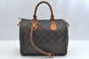 Authentic Louis Vuitton Monogram Speedy 25 Boston Hand Bag M41528 LV Junk 2498I
