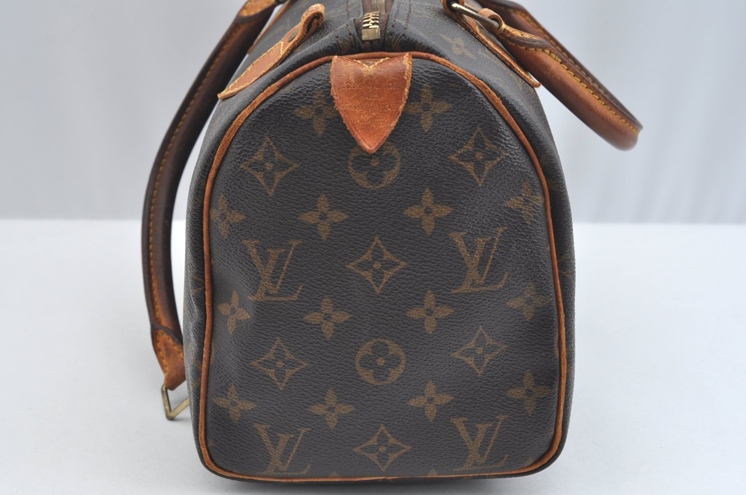 Authentic Louis Vuitton Monogram Speedy 25 Boston Hand Bag M41528 LV Junk 2498I
