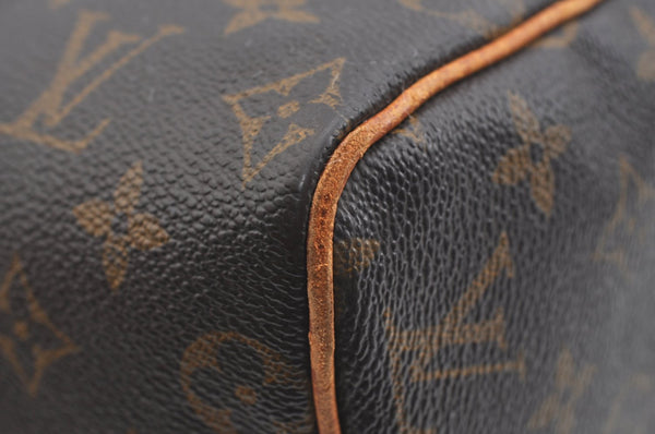 Authentic Louis Vuitton Monogram Speedy 25 Boston Hand Bag M41528 LV Junk 2498I