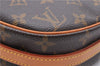 Auth Louis Vuitton Monogram Jeune Fille PM Shoulder Cross Bag M51227 LV 2499D