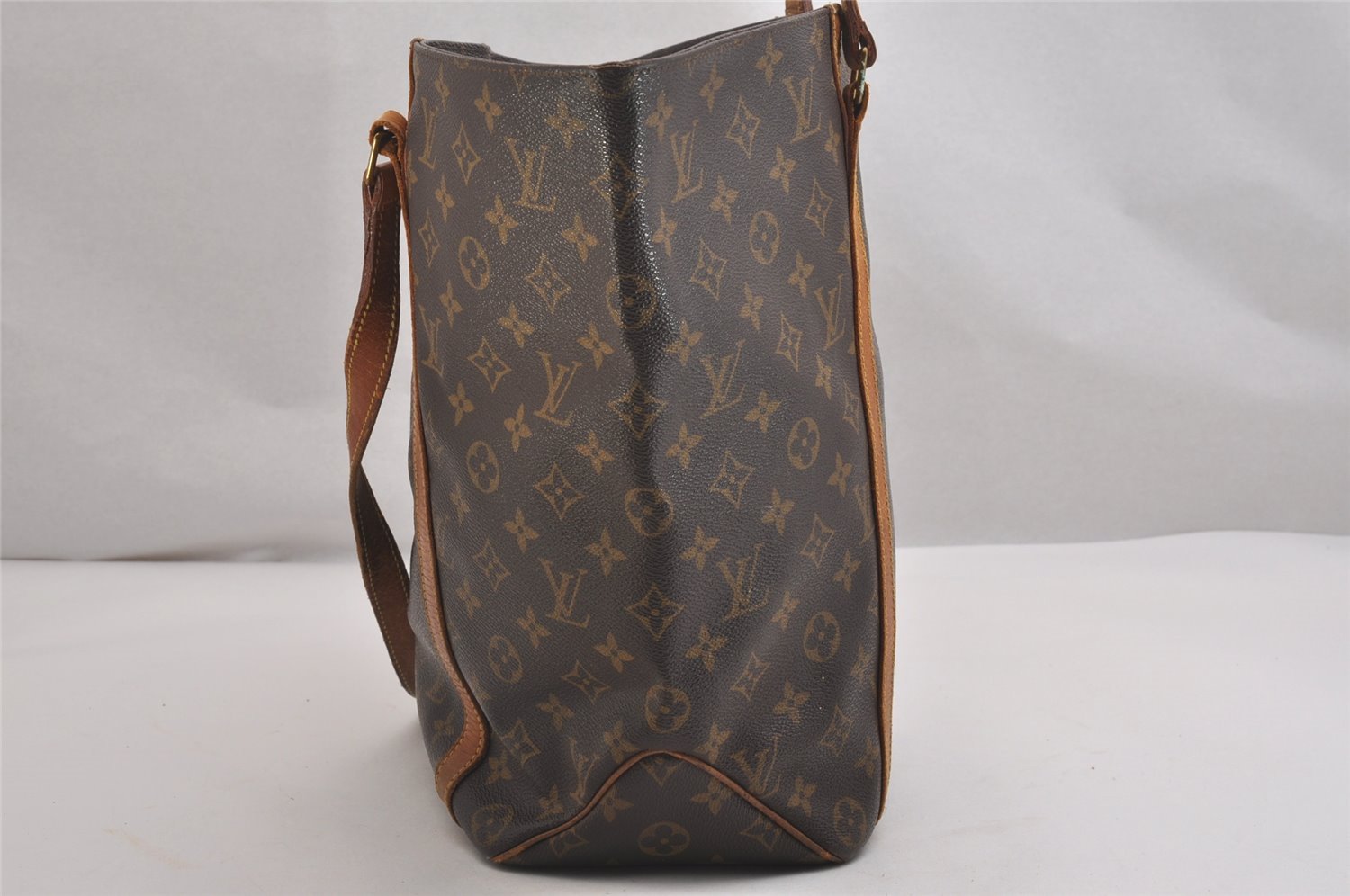 Authentic Louis Vuitton Monogram Sac Shopping PM Tote Bag M51108 Junk 2499I