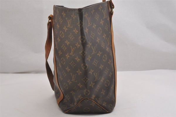 Authentic Louis Vuitton Monogram Sac Shopping PM Tote Bag M51108 Junk 2499I