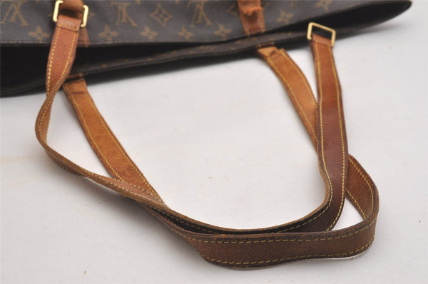 Authentic Louis Vuitton Monogram Sac Shopping PM Tote Bag M51108 Junk 2499I