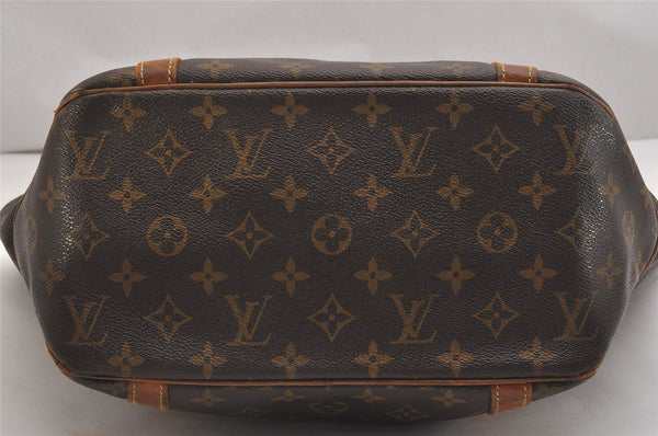 Authentic Louis Vuitton Monogram Sac Shopping PM Tote Bag M51108 Junk 2499I