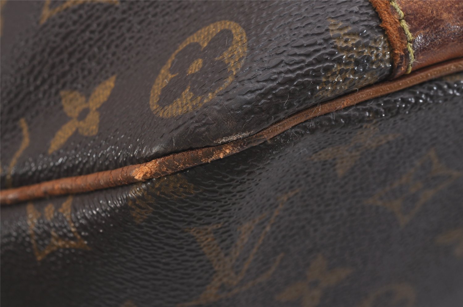 Authentic Louis Vuitton Monogram Sac Shopping PM Tote Bag M51108 Junk 2499I