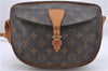 Auth Louis Vuitton Monogram Jeune Fille MM Shoulder Cross Bag M51226 LV 2503D