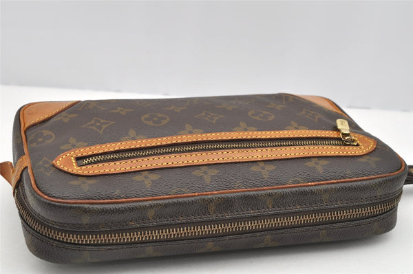 Authentic Louis Vuitton Monogram Marly Dragonne GM M51825 Clutch Hand Bag 2503I