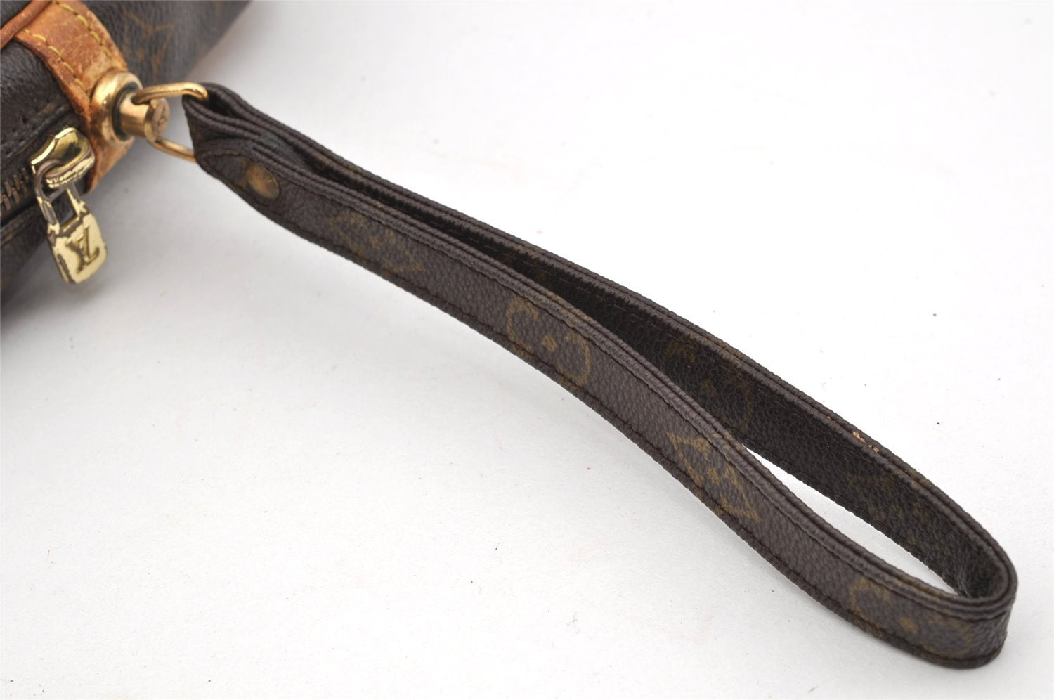 Authentic Louis Vuitton Monogram Marly Dragonne GM M51825 Clutch Hand Bag 2503I