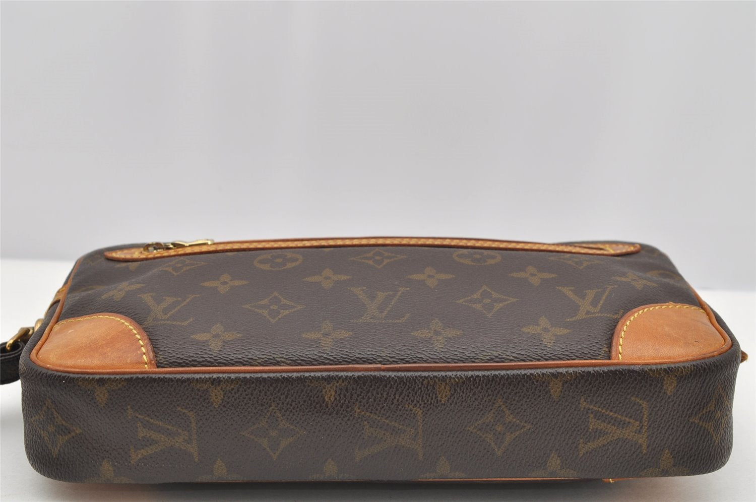 Authentic Louis Vuitton Monogram Marly Dragonne GM M51825 Clutch Hand Bag 2503I