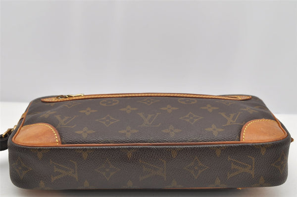 Authentic Louis Vuitton Monogram Marly Dragonne GM M51825 Clutch Hand Bag 2503I