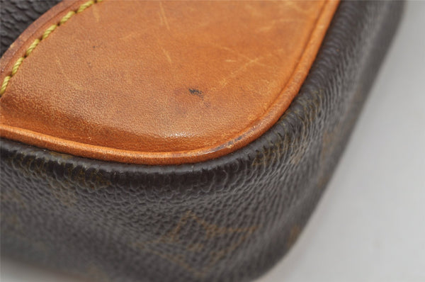 Authentic Louis Vuitton Monogram Marly Dragonne GM M51825 Clutch Hand Bag 2503I