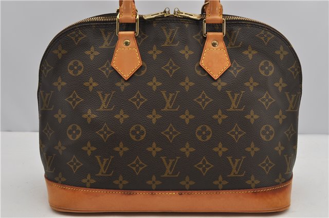 Authentic Louis Vuitton Monogram Alma Hand Bag Purse M51130 LV 2504F
