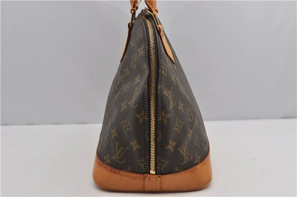 Authentic Louis Vuitton Monogram Alma Hand Bag Purse M51130 LV 2504F