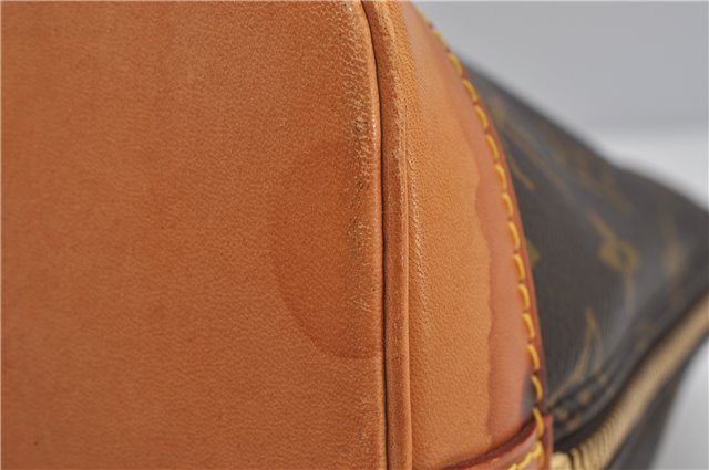 Authentic Louis Vuitton Monogram Alma Hand Bag Purse M51130 LV 2504F