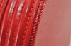 Authentic Louis Vuitton Epi Cannes Red Cosmetic Hand Bag Purse M48037 LV 2504I