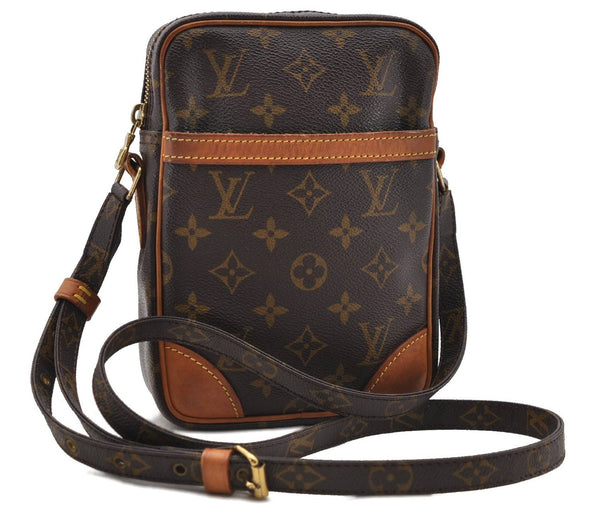 Authentic Louis Vuitton Monogram Danube Shoulder Cross Body Bag M45266 LV 2506D