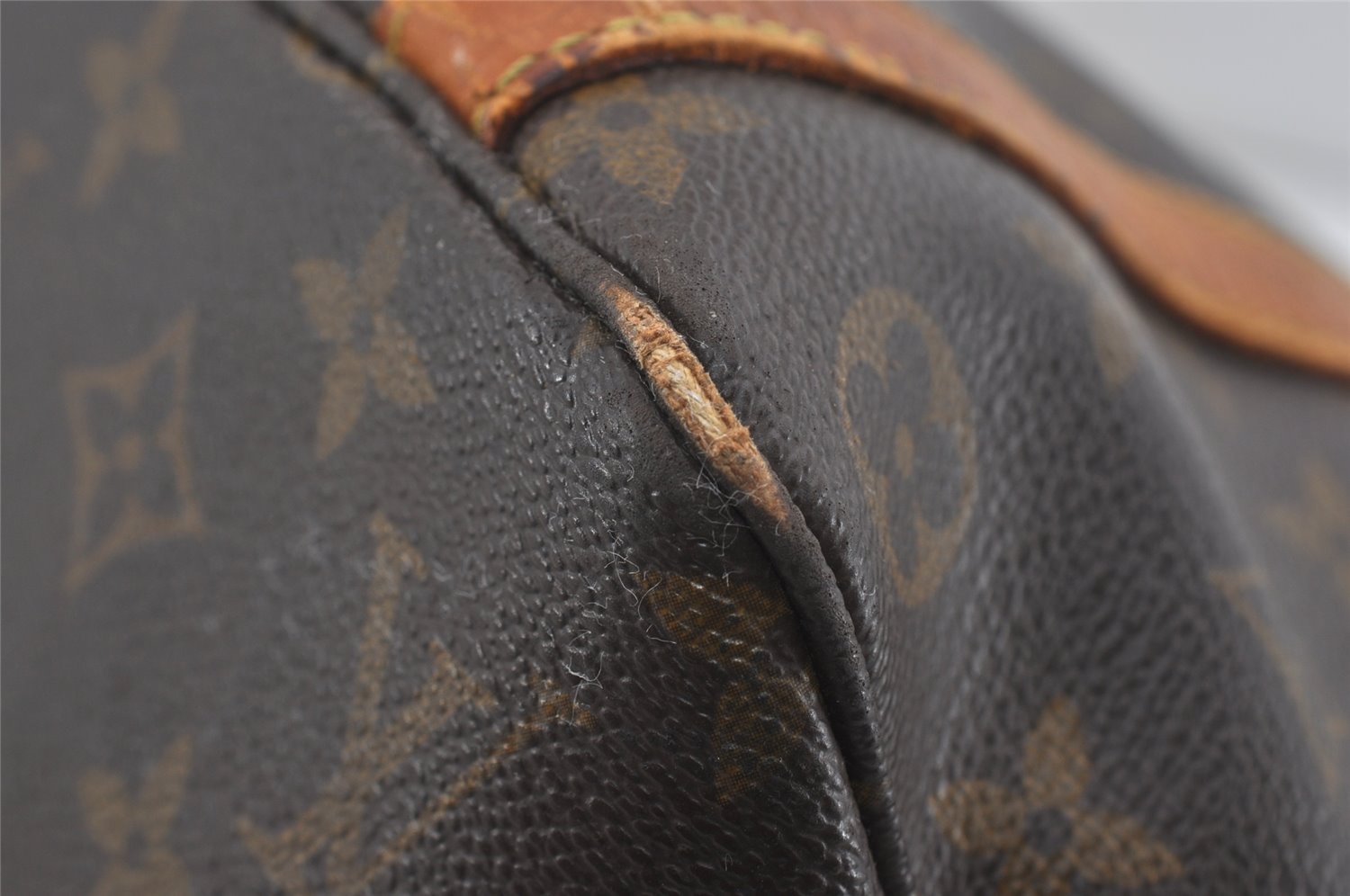 Authentic Louis Vuitton Monogram Sac Shopping PM Tote Bag M51108 LV Junk 2506I