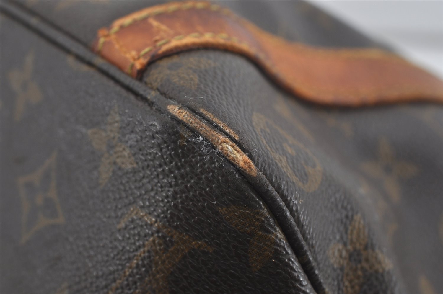 Authentic Louis Vuitton Monogram Sac Shopping PM Tote Bag M51108 LV Junk 2506I