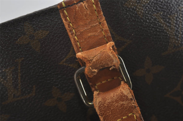 Authentic Louis Vuitton Monogram Sac Shopping PM Tote Bag M51108 LV Junk 2506I