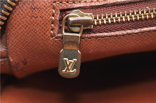 Auth Louis Vuitton Monogram Marly Dragonne GM Clutch Hand Bag M51825 Junk 2507D