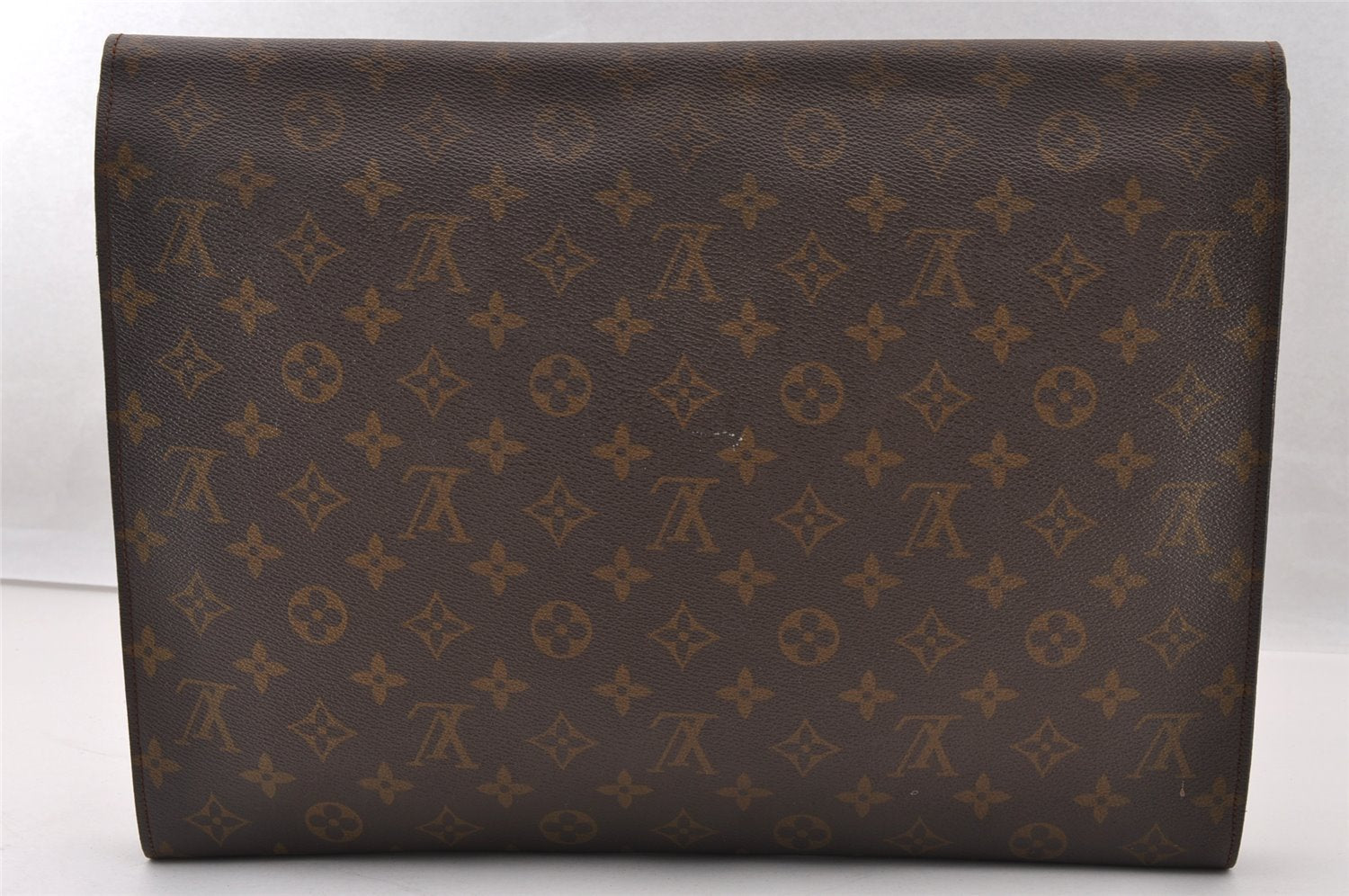 Authentic Louis Vuitton Monogram Poche Ministre Document Case Old Model LV 2507I