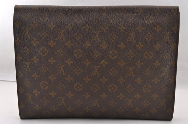 Authentic Louis Vuitton Monogram Poche Ministre Document Case Old Model LV 2507I