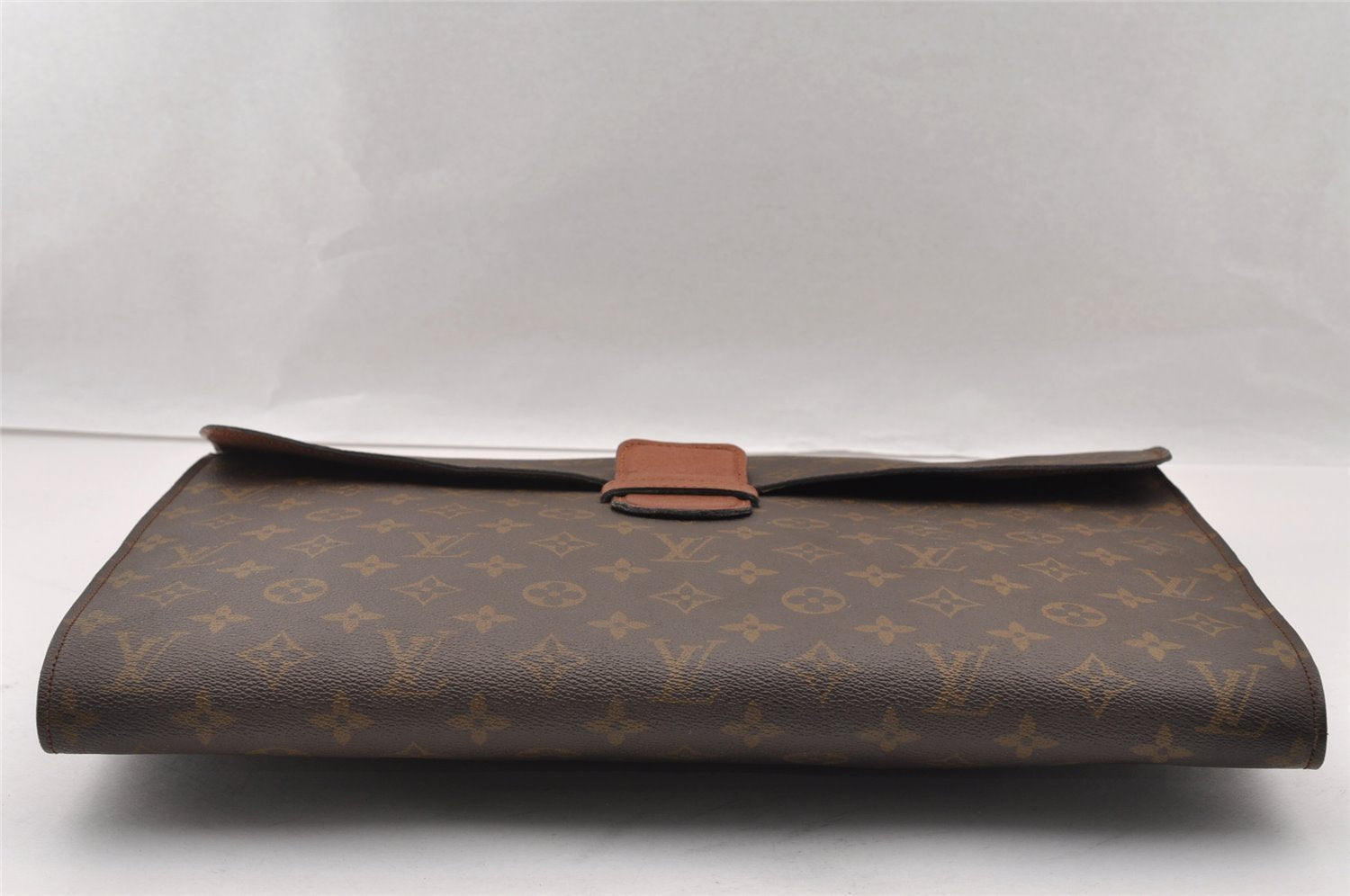 Authentic Louis Vuitton Monogram Poche Ministre Document Case Old Model LV 2507I