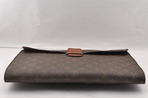 Authentic Louis Vuitton Monogram Poche Ministre Document Case Old Model LV 2507I