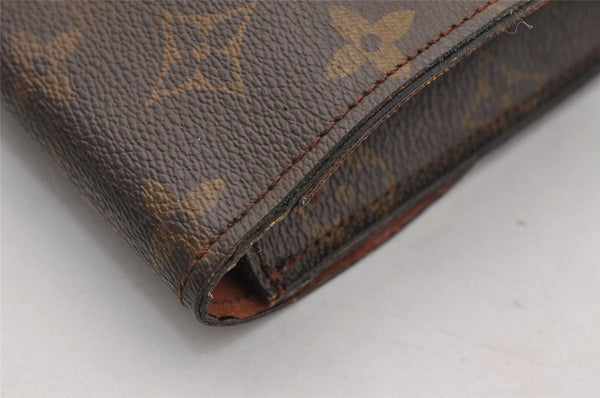 Authentic Louis Vuitton Monogram Poche Ministre Document Case Old Model LV 2507I